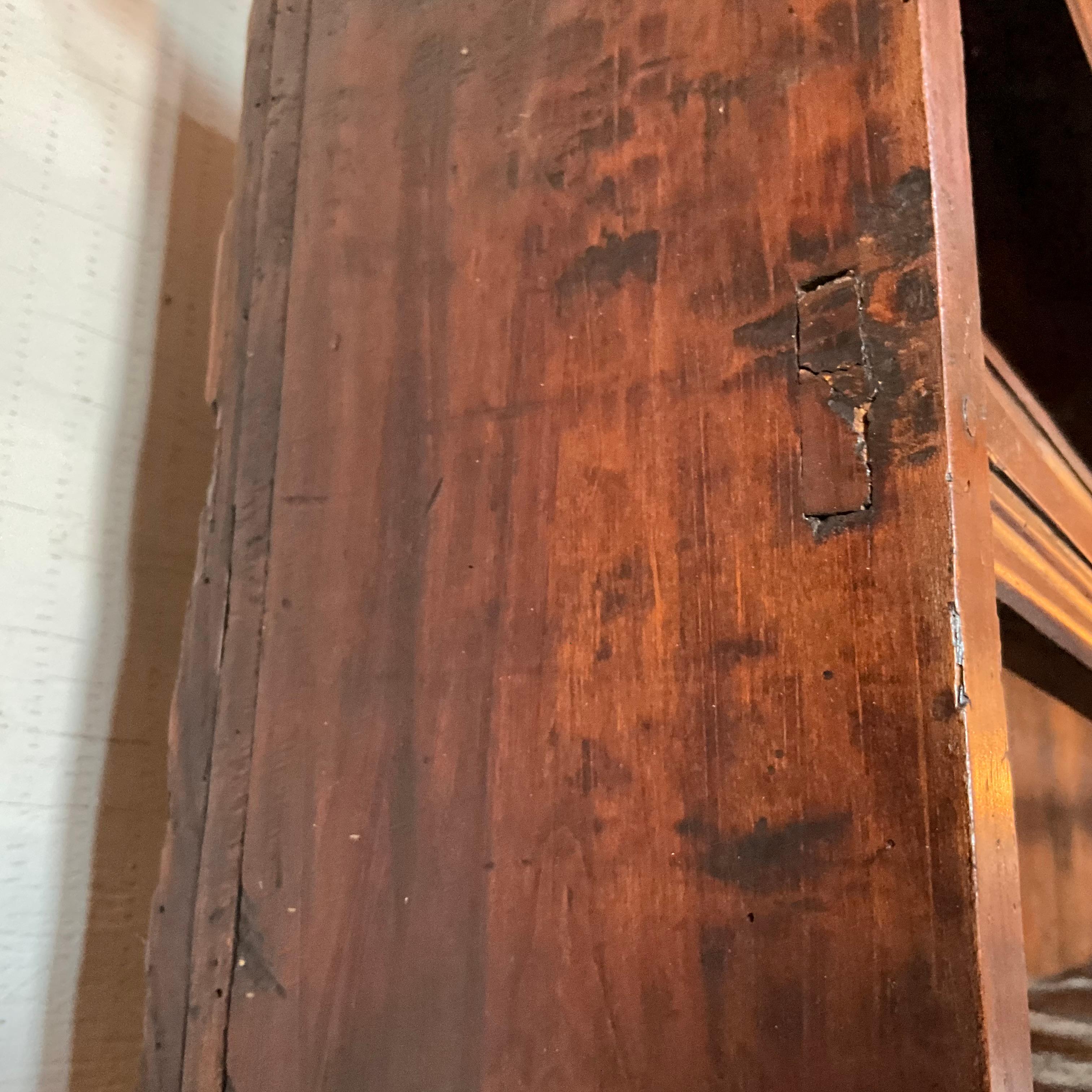 19th Century French Provincial Walnut Hutch For Sale 8