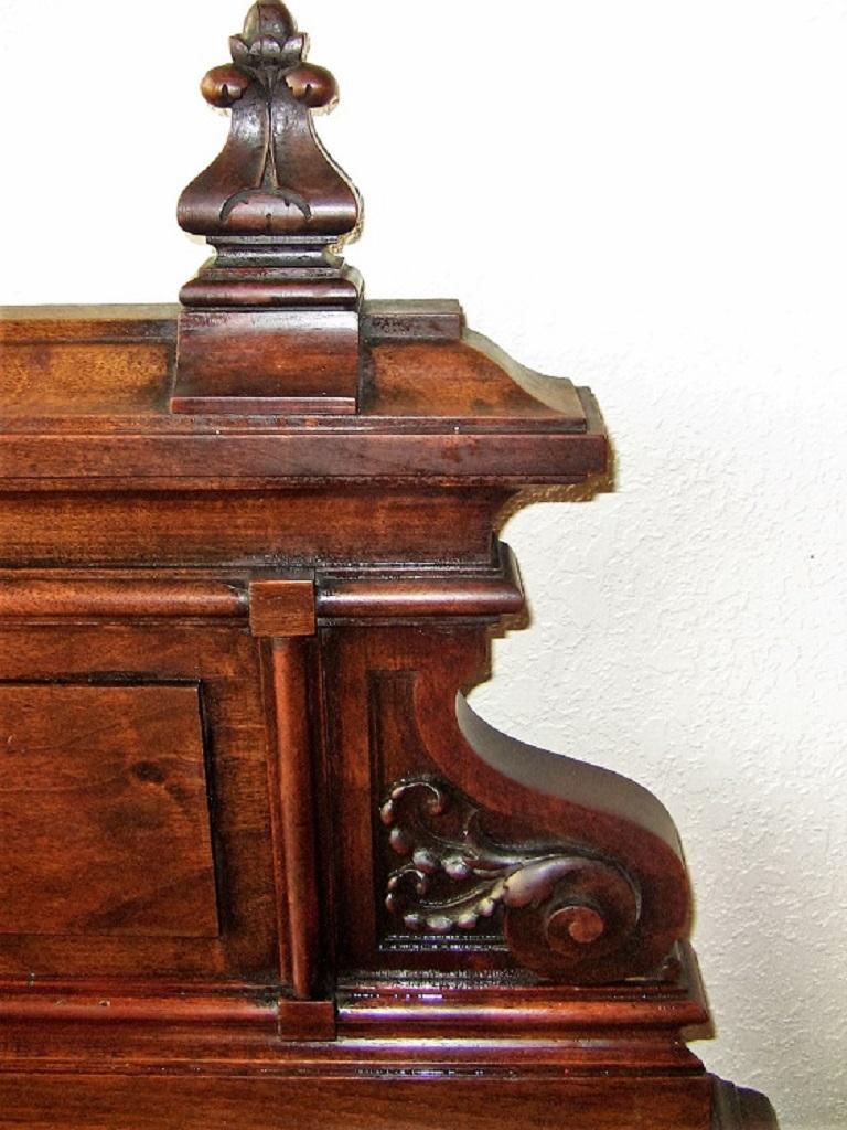 19th Century French Provincial Walnut Umbrella or Stick Stand 2