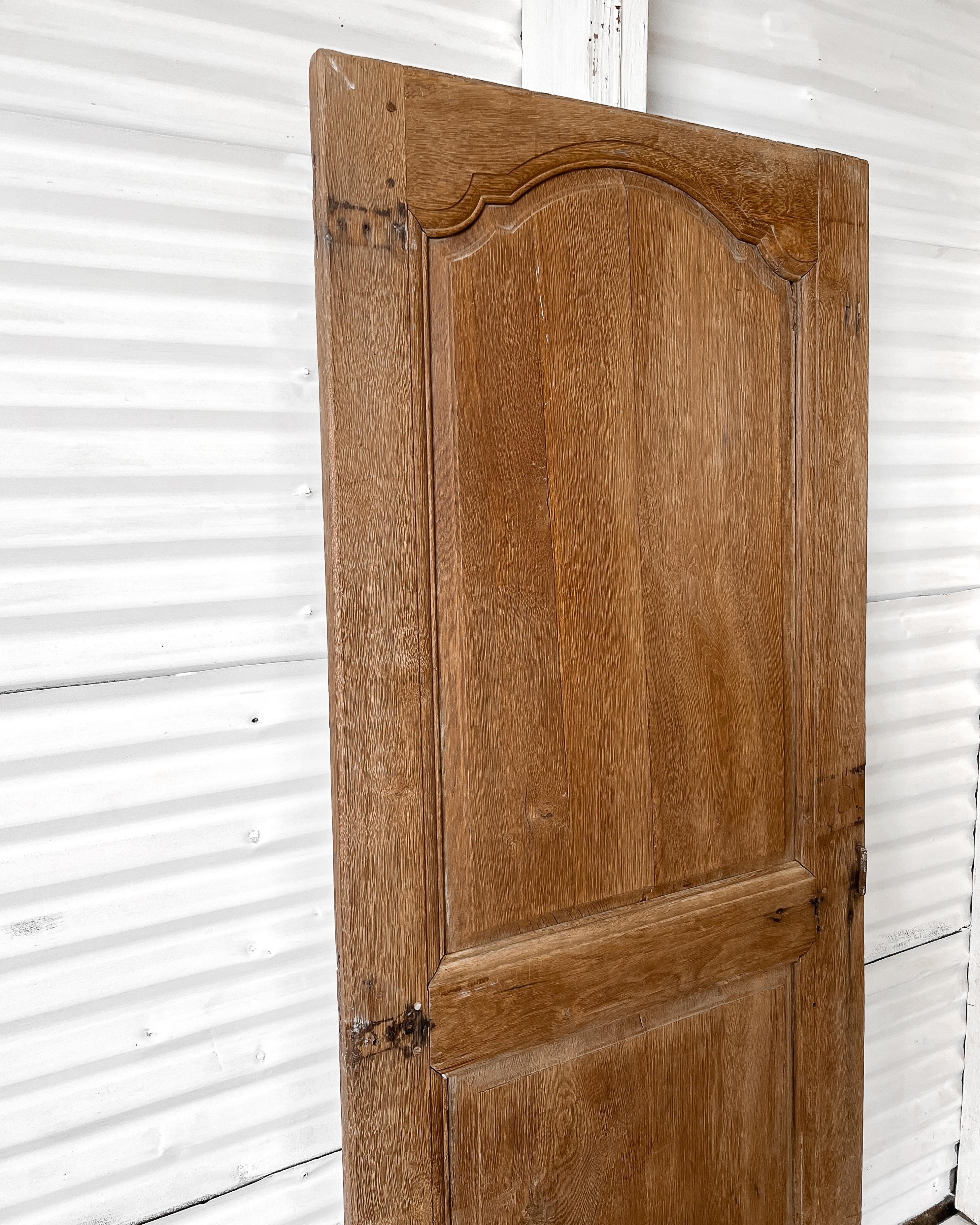19. Jahrhundert Französisch Provincial Kleiderschrank Tür (Eichenholz) im Angebot