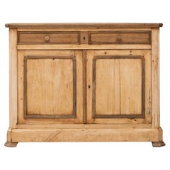 19th Century French Provincial Wooden Buffet
