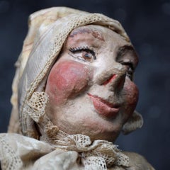 19th Century French Rare Museum Puppet Doll