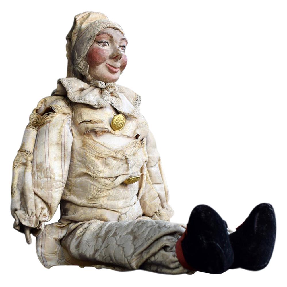 19th Century French Rare Museum Puppet Doll