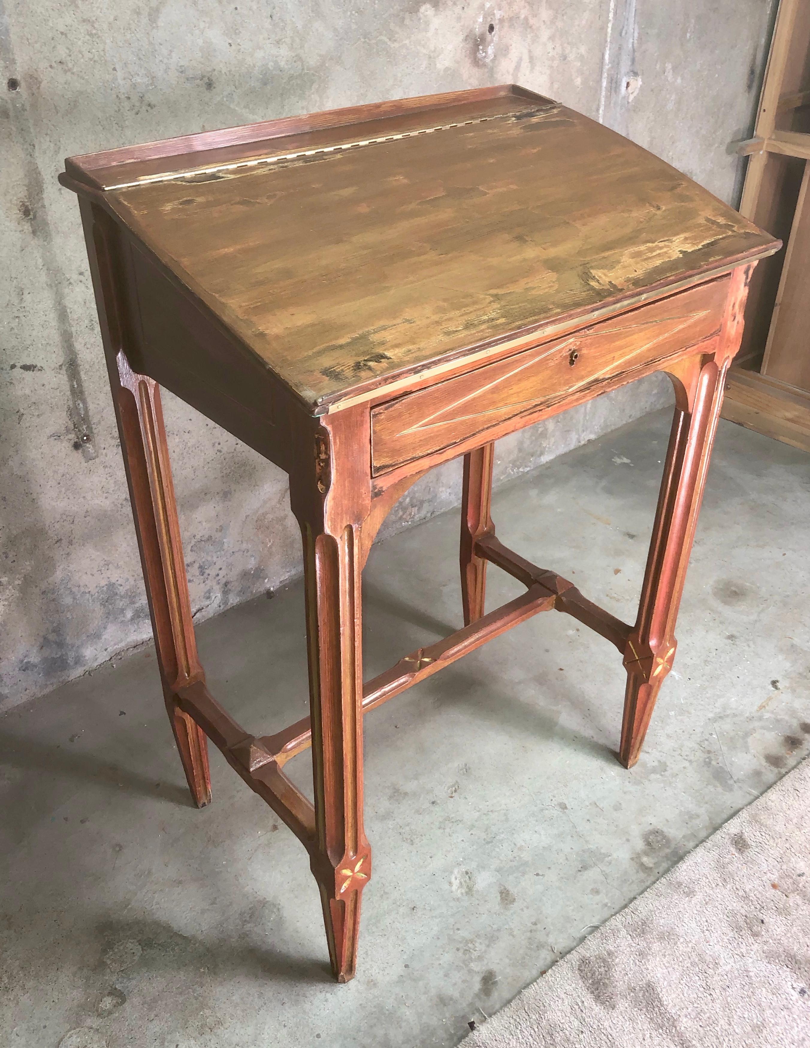 antique standing desk