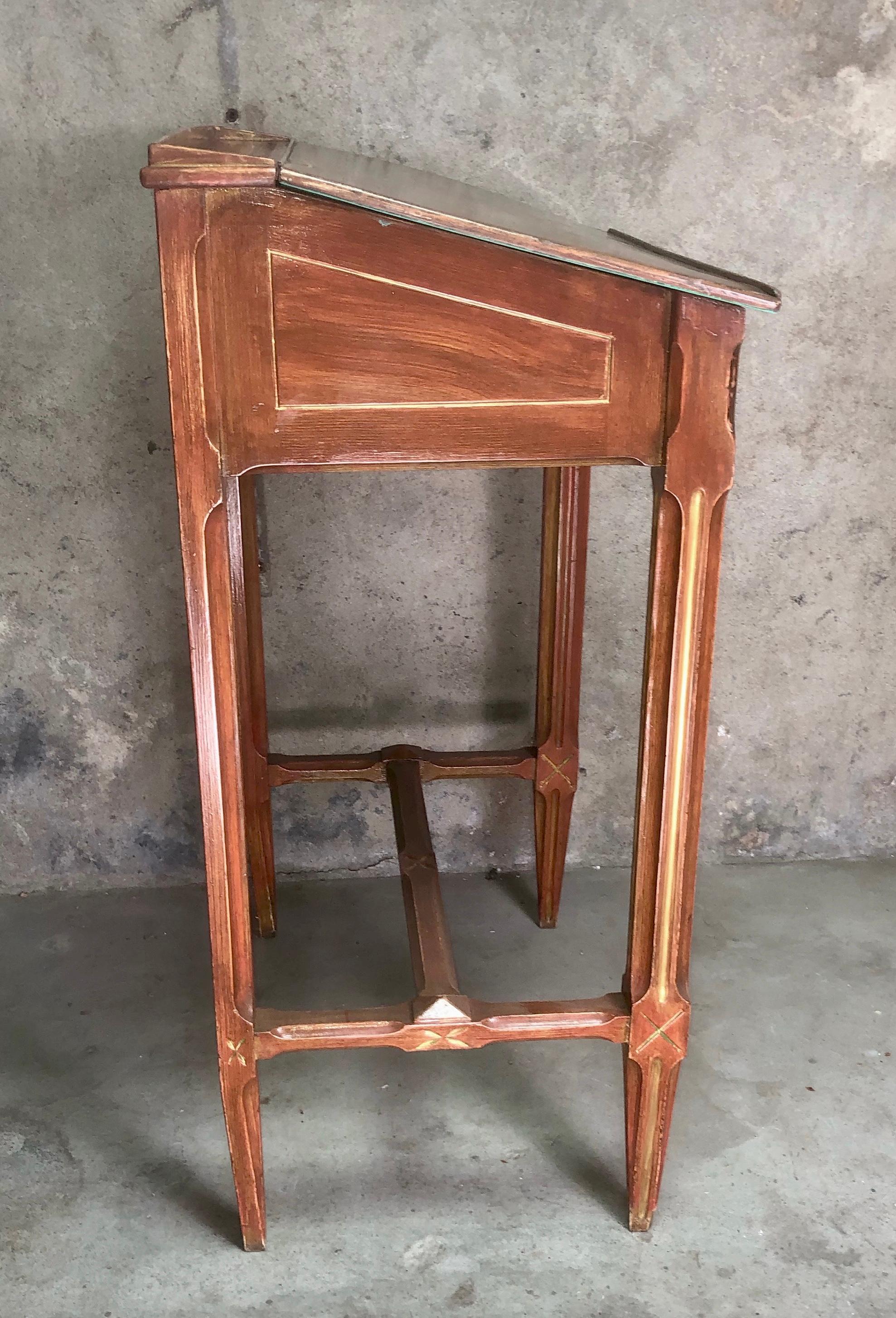 Pine 19th Century, French Reading Desk For Sale