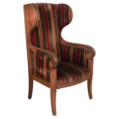 Fauteuil à bascule français du 19e siècle