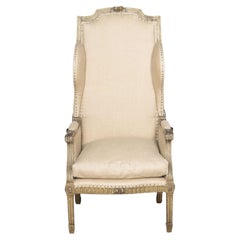 Fauteuil à bascule français du 19e siècle