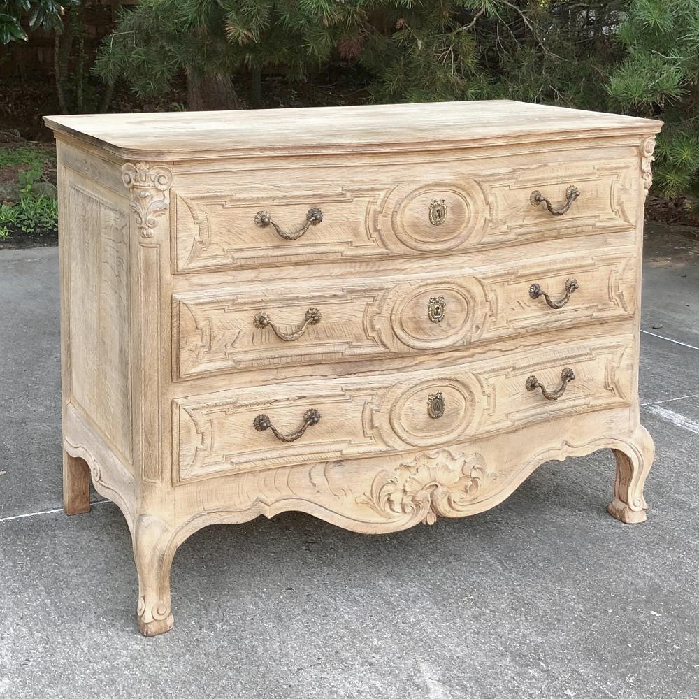 Louis XV 19th Century French Regence Stripped Commode