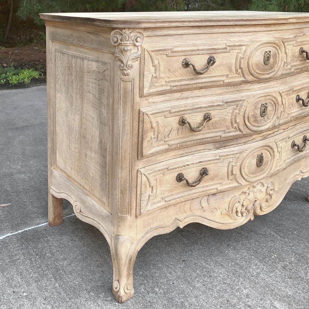 19th Century French Regence Stripped Commode In Good Condition In Dallas, TX