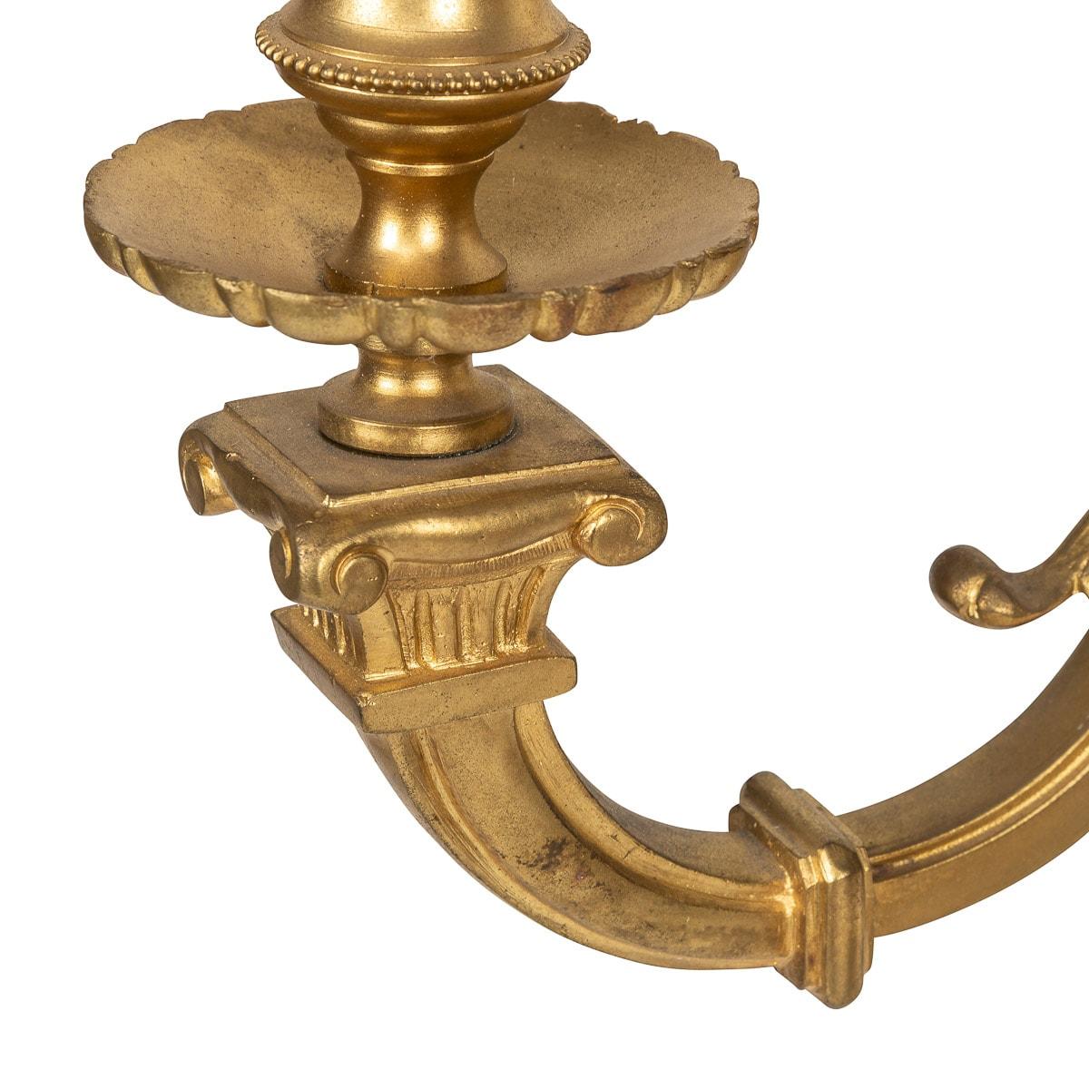 19th Century French Régence Style Ormolu D'appliques Wall Lights, C.1830 For Sale 5