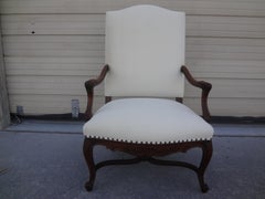19th Century French Regence Style Walnut Chair