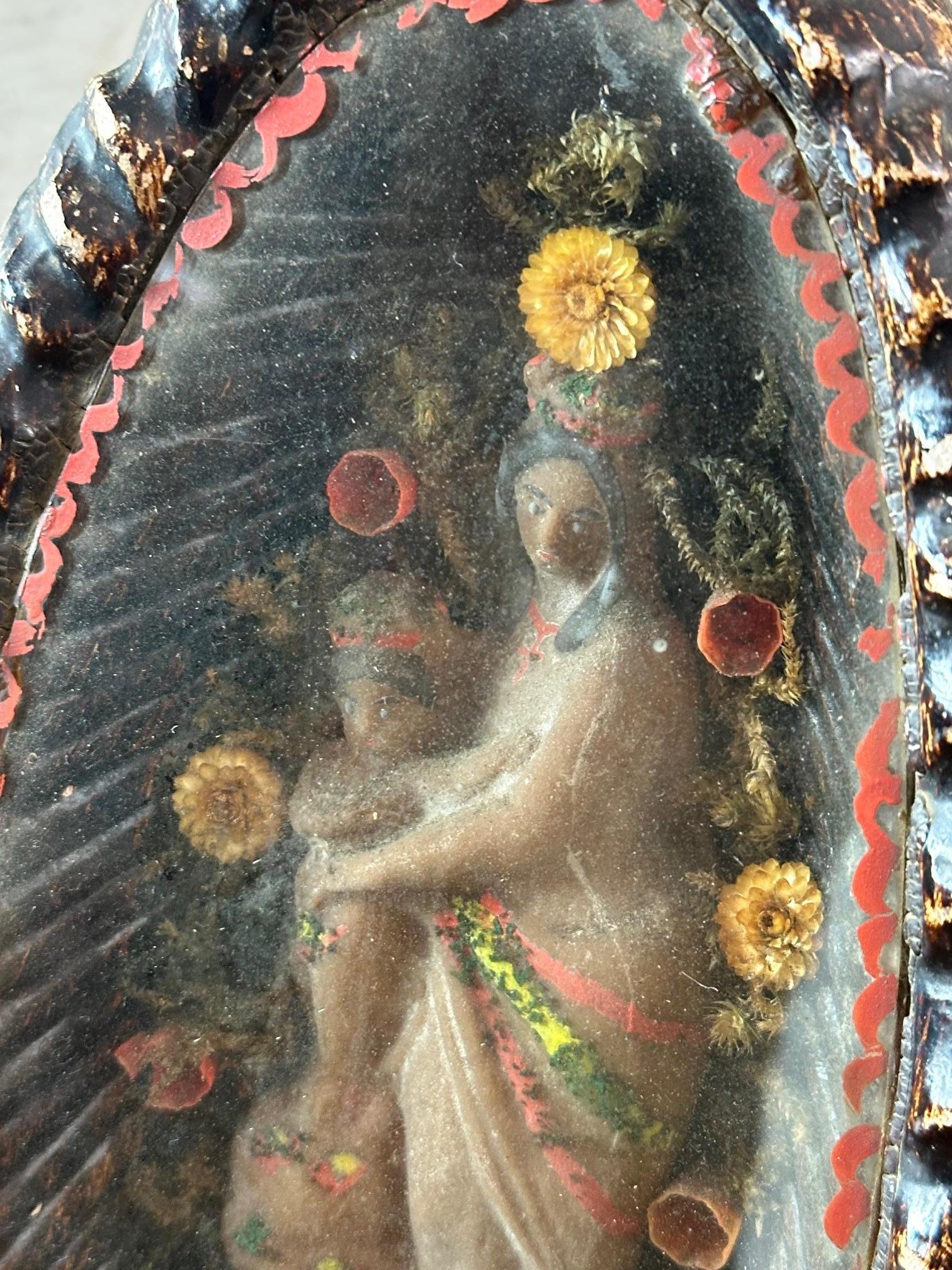 Reliquaire français du 19e siècle Virgin and the Child, années 1890 en vente 4