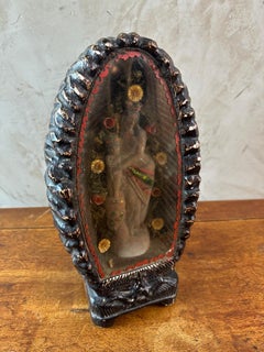 19th century French Reliquary Virgin and the Child, 1890s