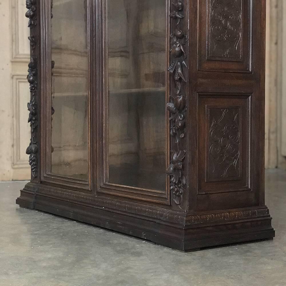 19th Century French Renaissance Barrister's Bookcase 4