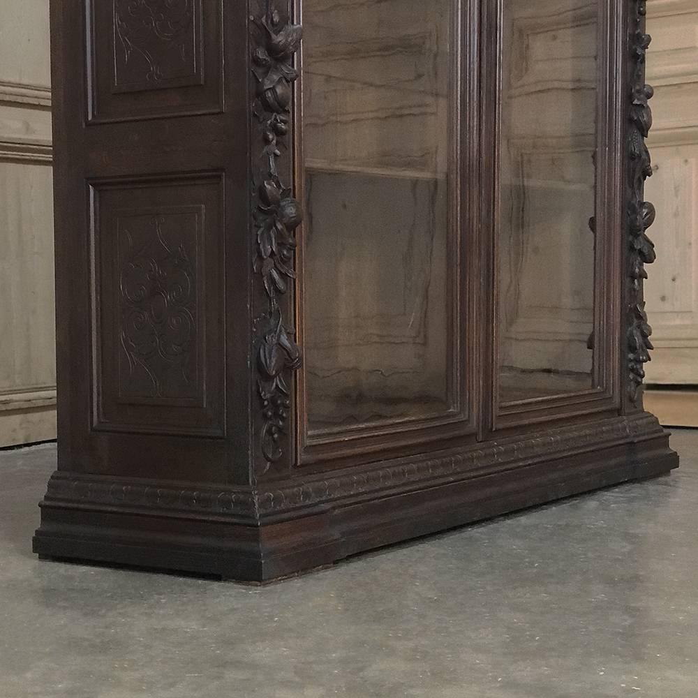19th Century French Renaissance Barrister's Bookcase In Good Condition In Dallas, TX