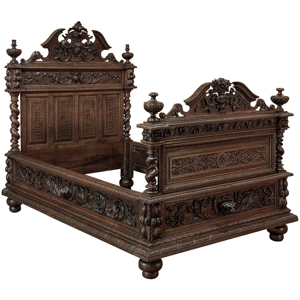 19th Century French Renaissance Bed