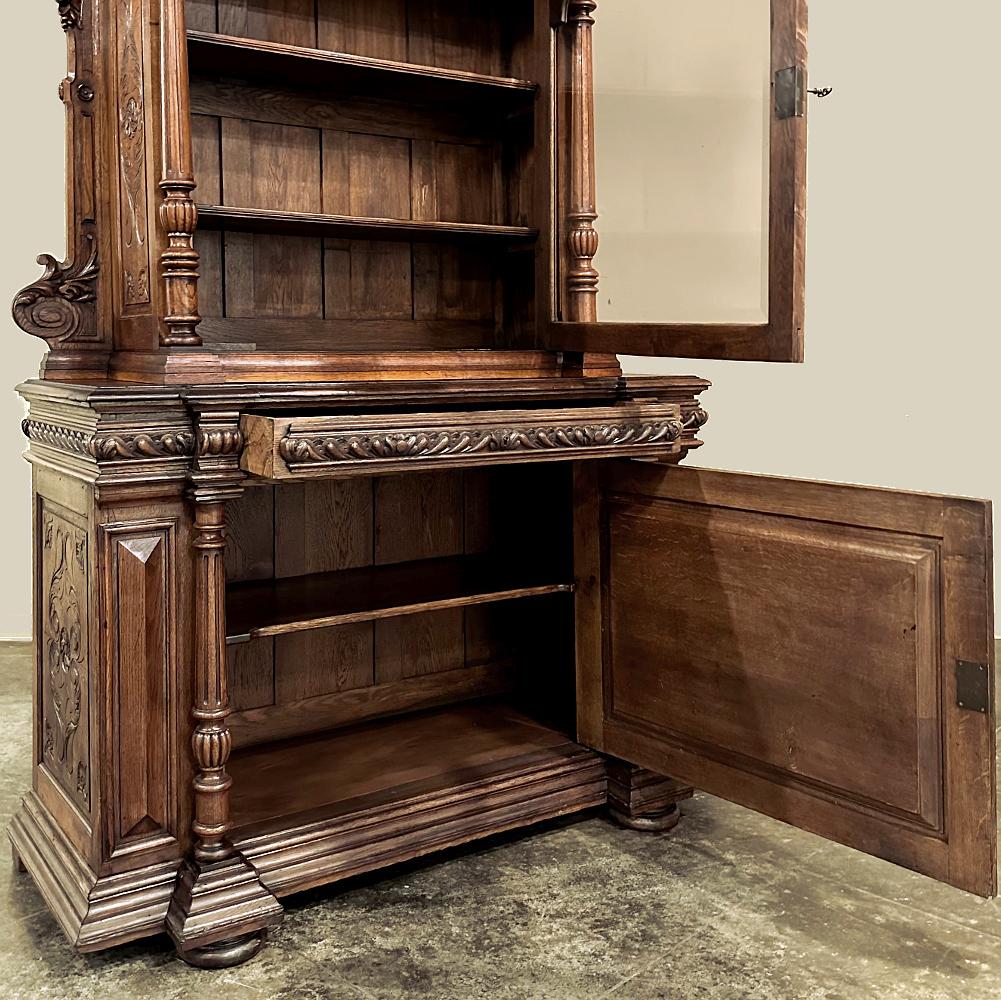 Bibliothèque Renaissance française du 19ème siècle ~ Bibliotheque en vente 2