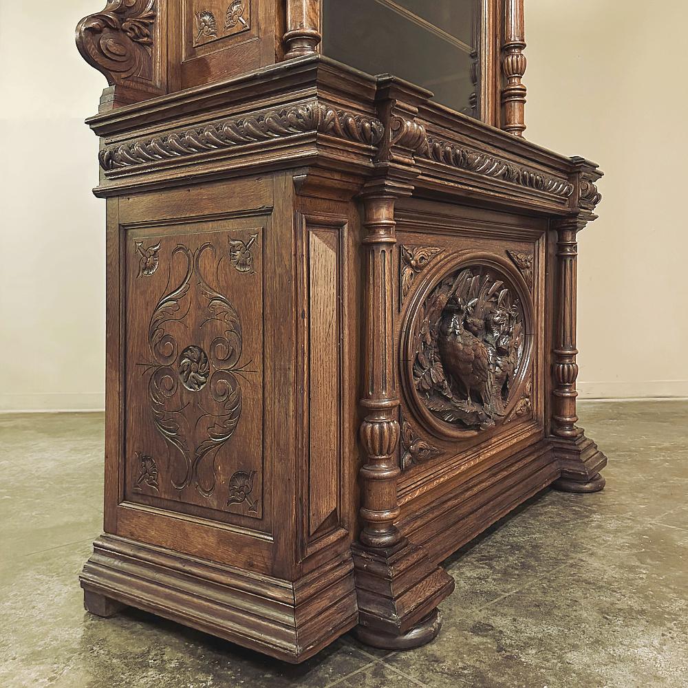 Bibliothèque Renaissance française du 19ème siècle ~ Bibliotheque en vente 8
