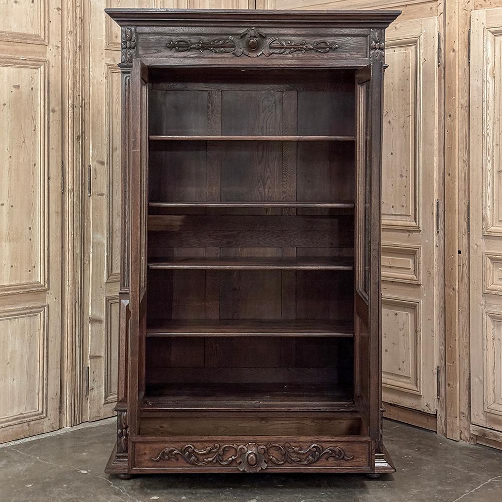 Bibliothèque Renaissance française du 19ème siècle ~ Bibliotheque en vente 9