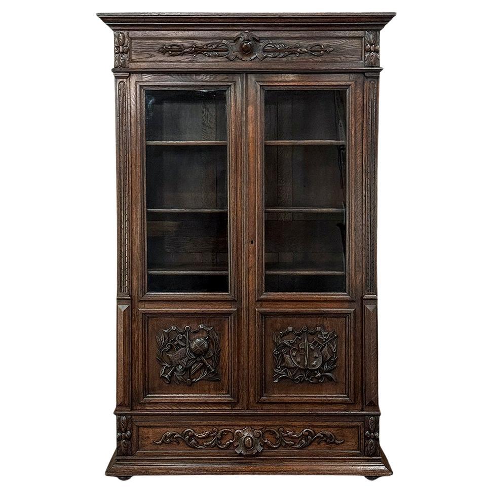 19th Century French Renaissance Bookcase ~ Bibliotheque
