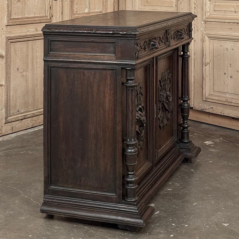 19th Century French Renaissance Buffet For Sale 12