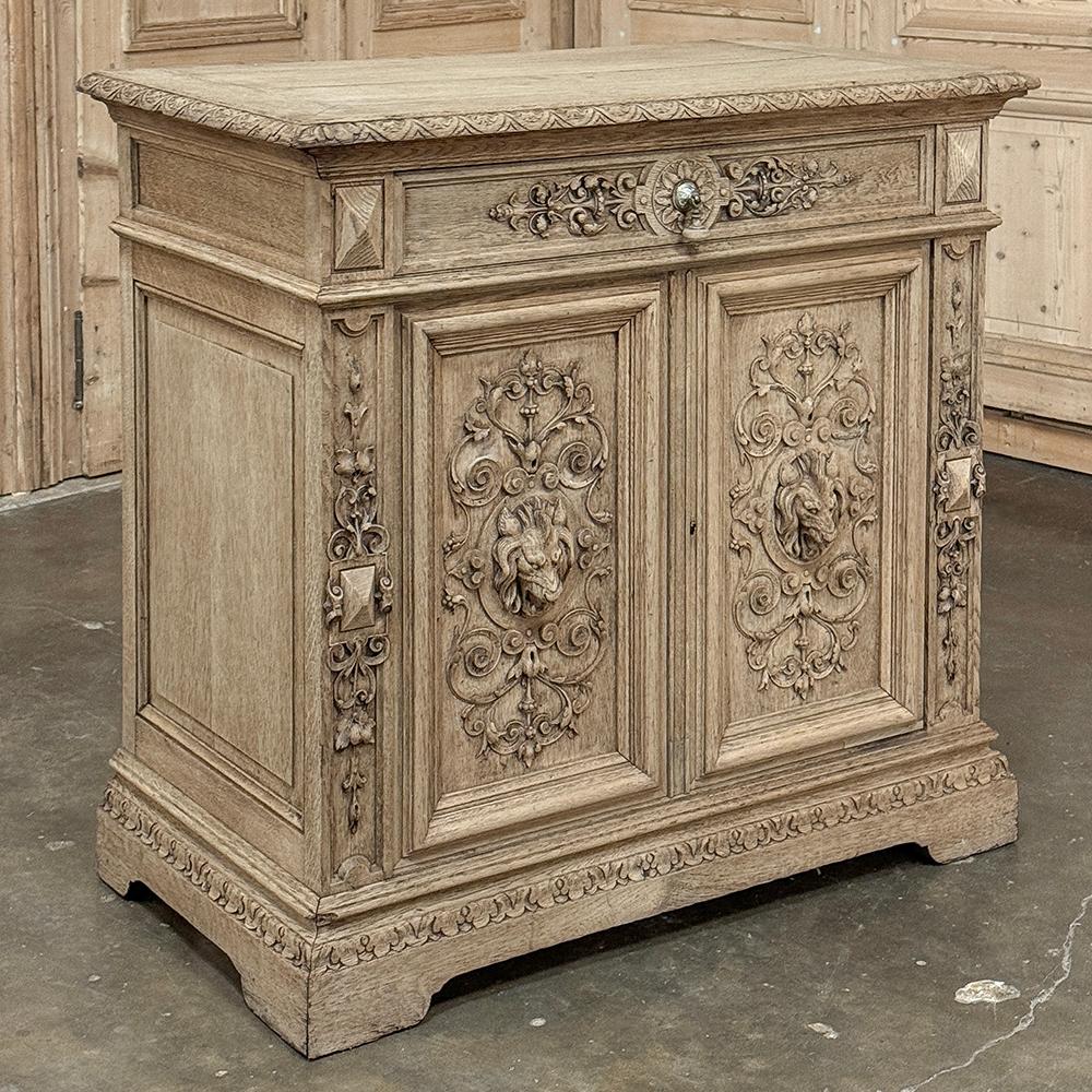 Neorinascimentale Buffet rinascimentale francese del XIX secolo in Oak scortecciato in vendita