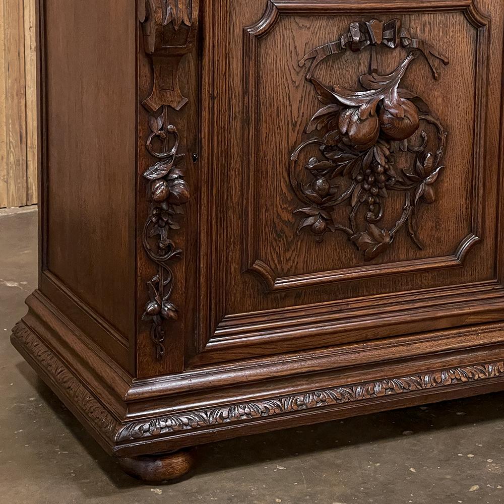 19th Century French Renaissance Confiturier ~ Cabinet For Sale 5