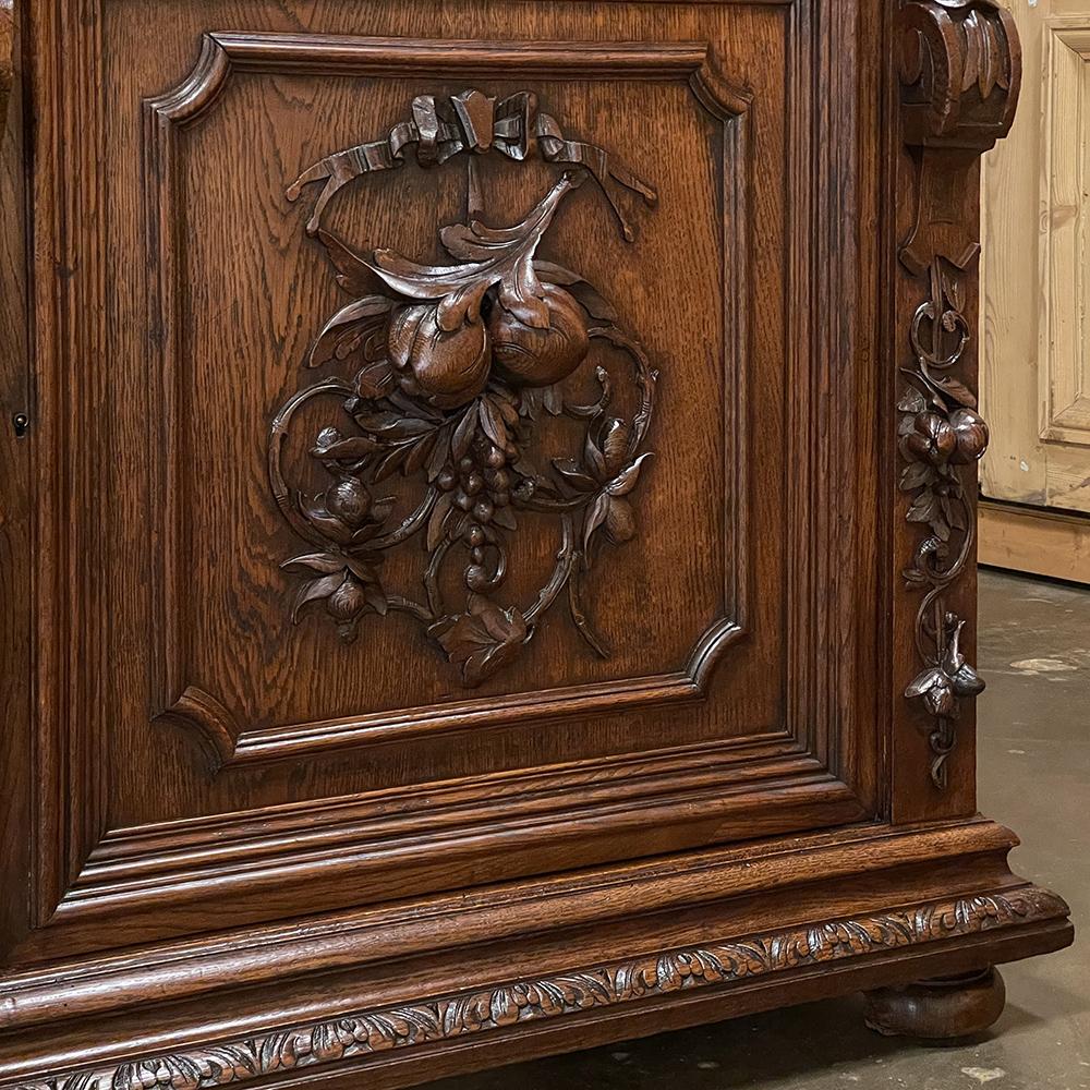 19th Century French Renaissance Confiturier ~ Cabinet For Sale 7