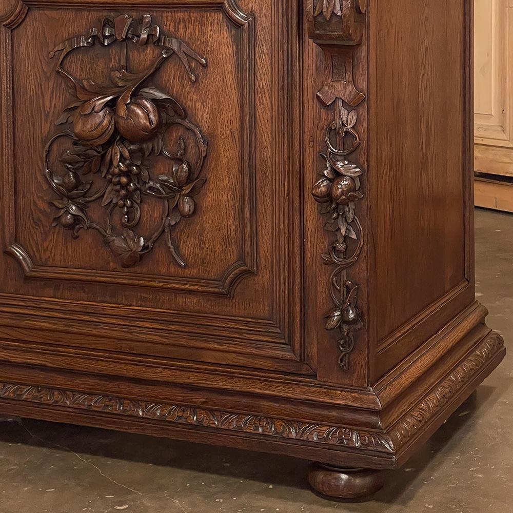 19th Century French Renaissance Confiturier ~ Cabinet For Sale 10