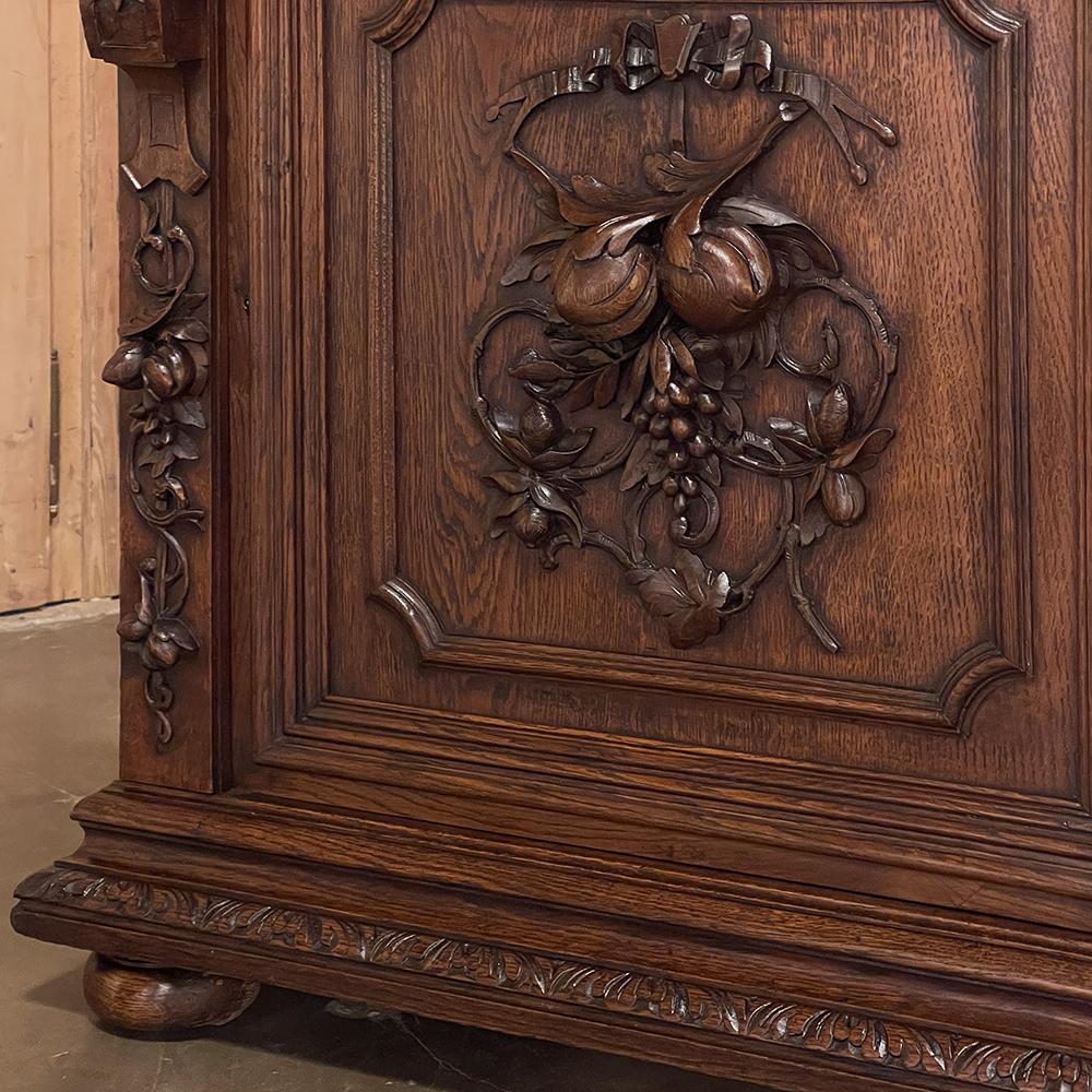 19th Century French Renaissance Confiturier ~ Cabinet For Sale 12