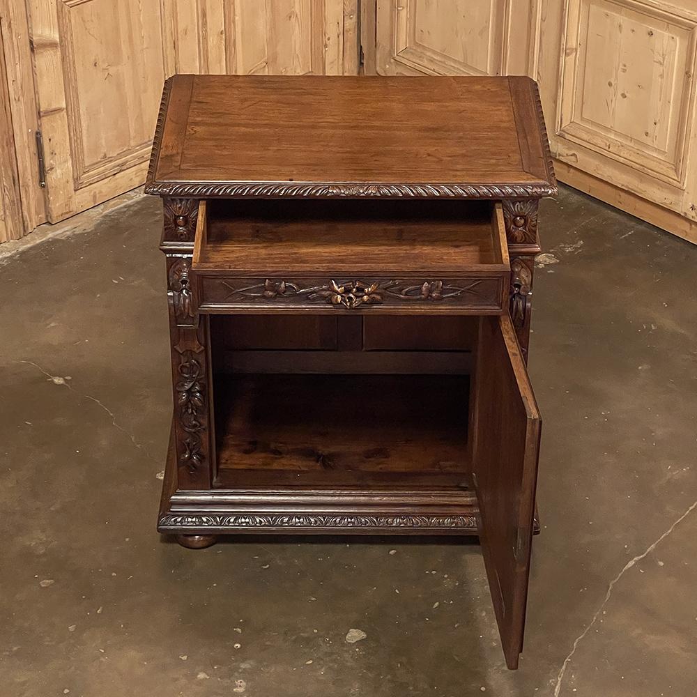 19th Century French Renaissance Confiturier ~ Cabinet In Good Condition For Sale In Dallas, TX