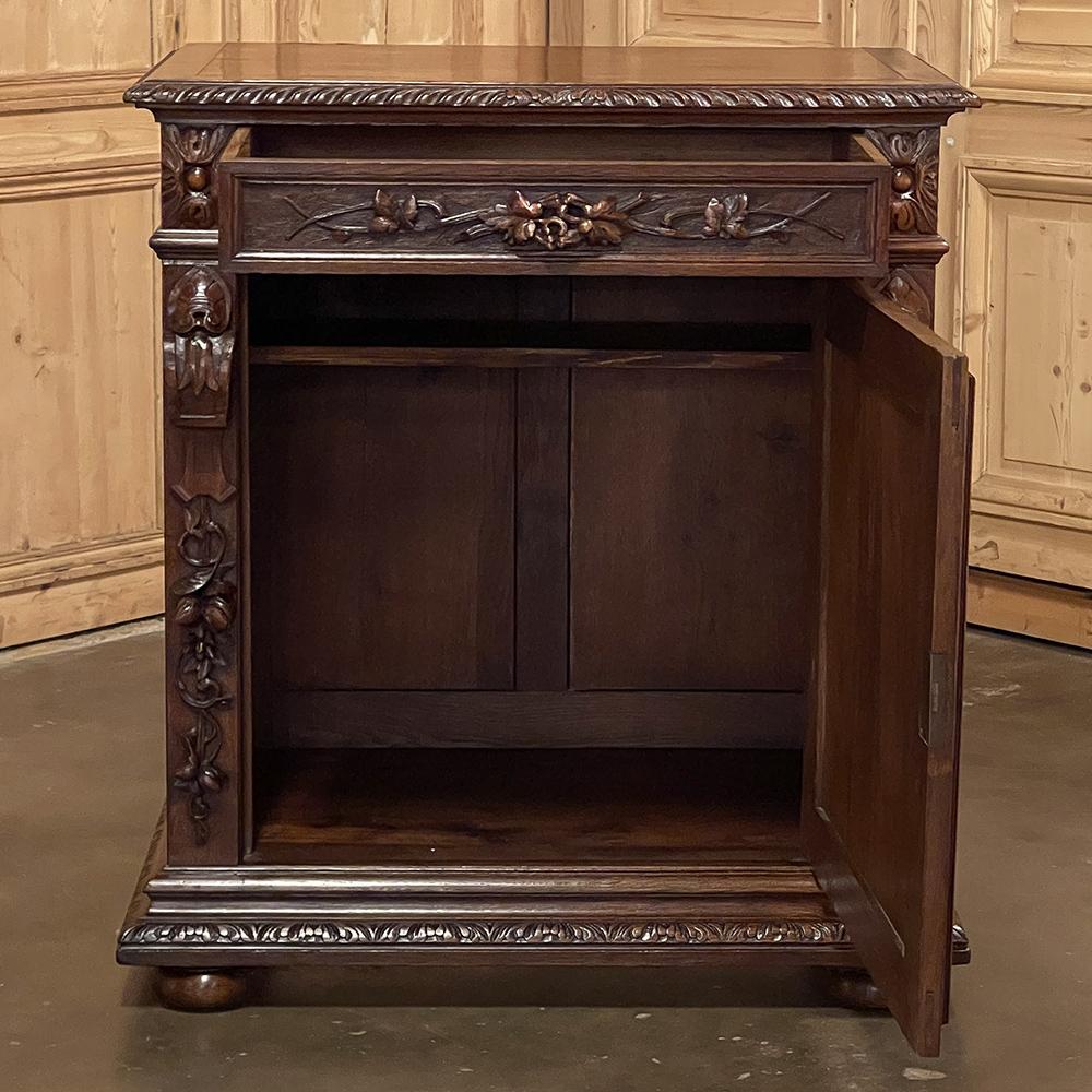 Late 19th Century 19th Century French Renaissance Confiturier ~ Cabinet For Sale