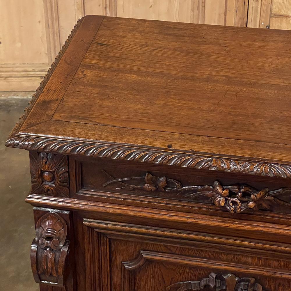 19th Century French Renaissance Confiturier ~ Cabinet For Sale 2