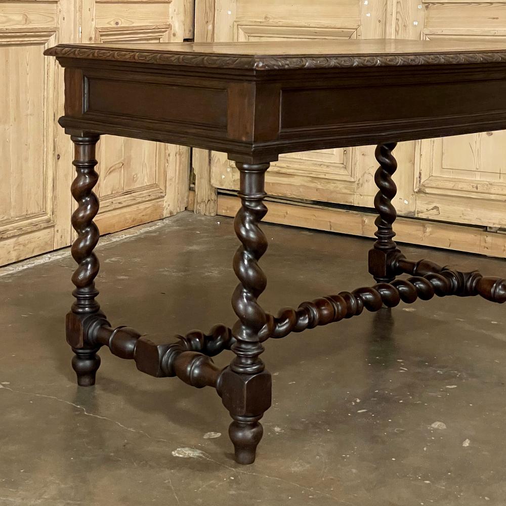 19th Century French Renaissance Desk, Writing Table 4