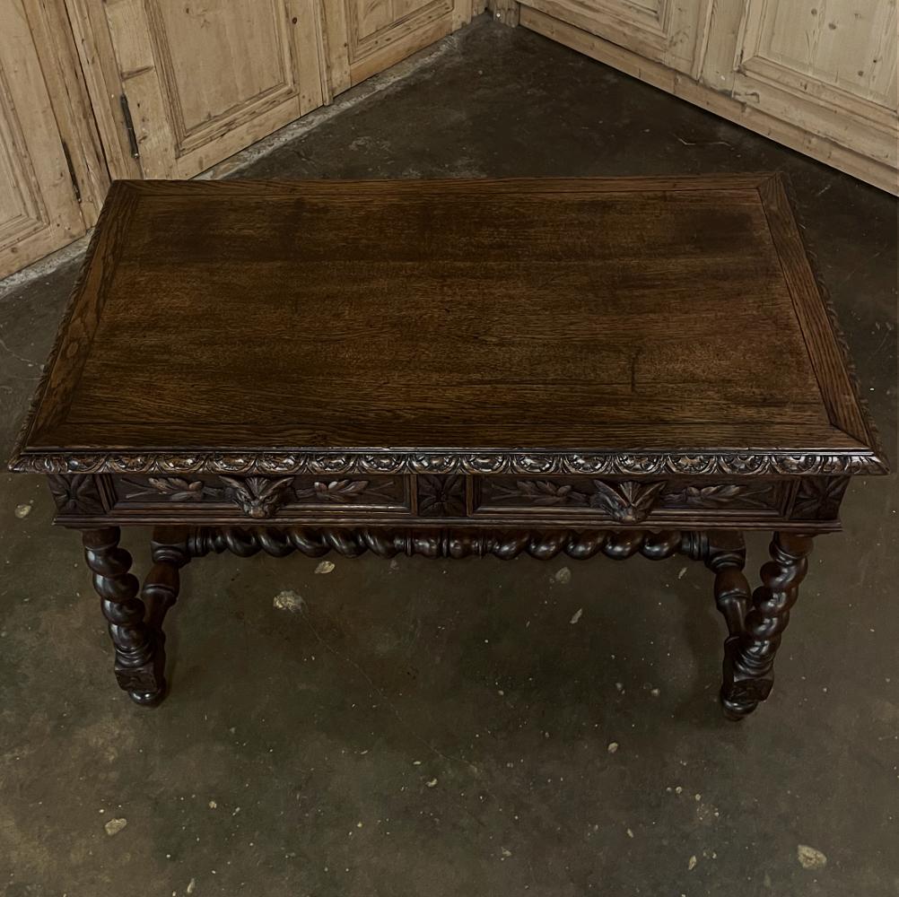 19th Century French Renaissance Desk, Writing Table 5