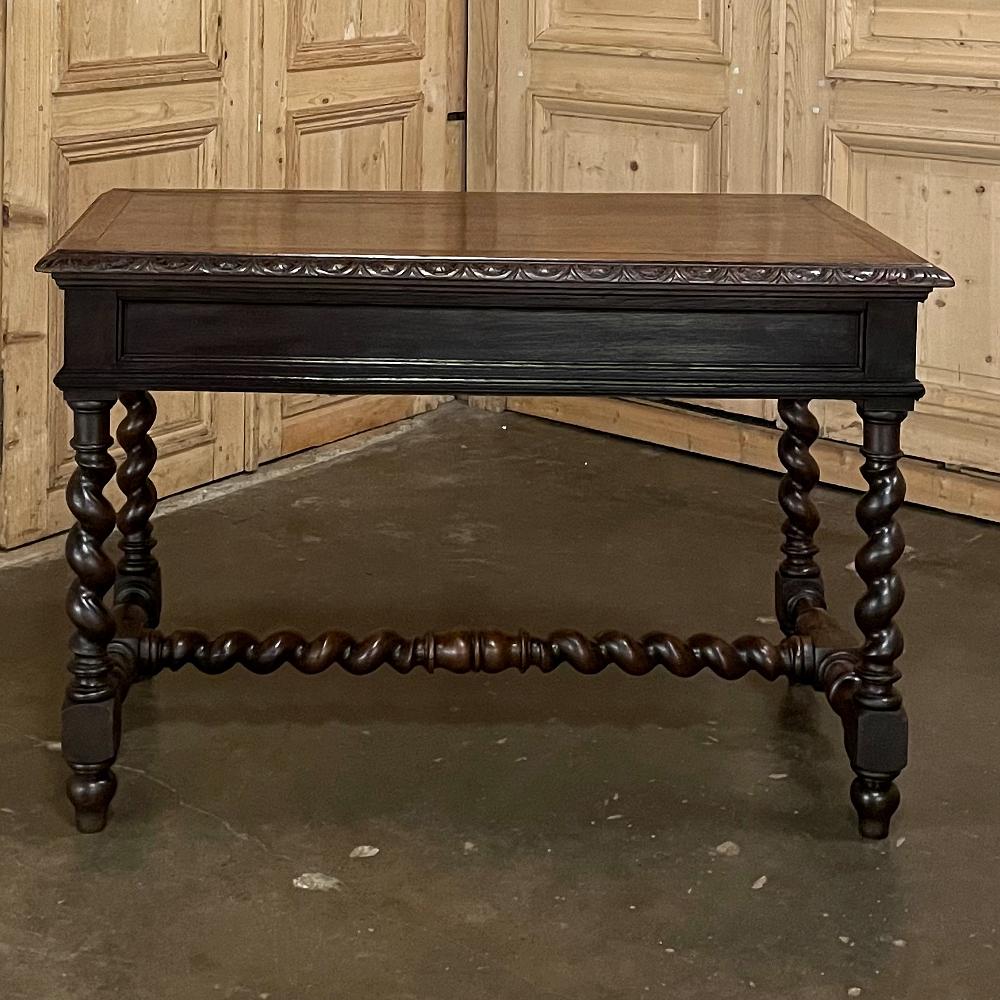 19th Century French Renaissance Desk, Writing Table 6