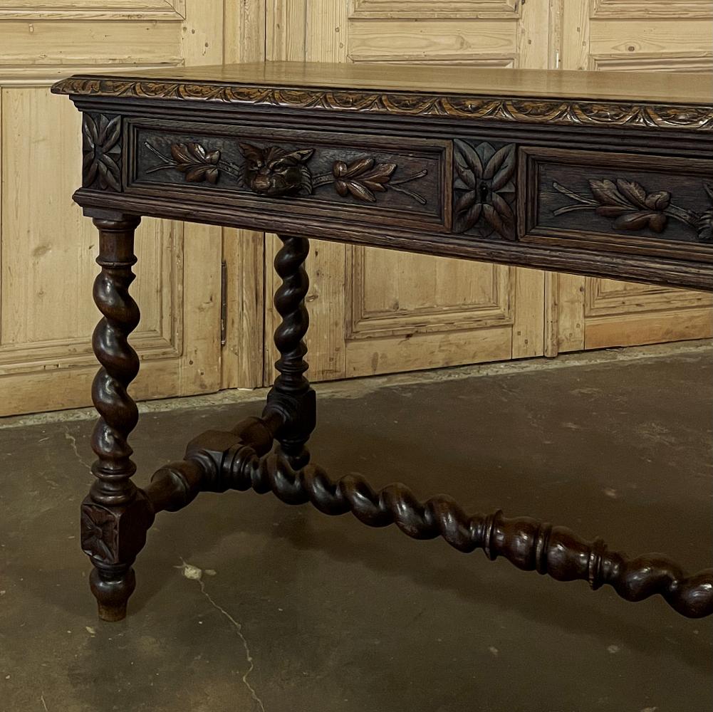 Late 19th Century 19th Century French Renaissance Desk, Writing Table