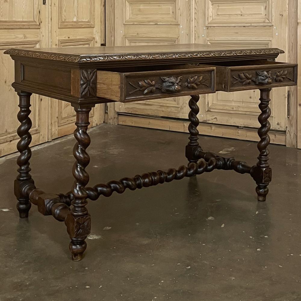 19th Century French Renaissance Desk, Writing Table 1