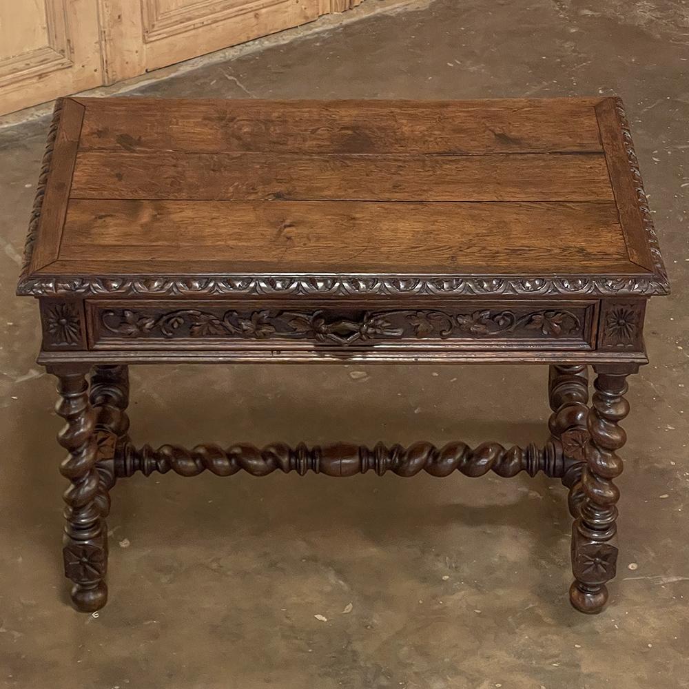 19th Century French Renaissance End Table In Good Condition For Sale In Dallas, TX