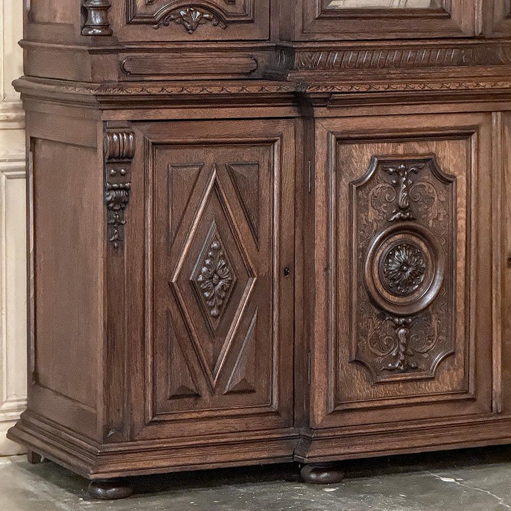19th Century French Renaissance Grand Bookcase, ca.1870 For Sale 3