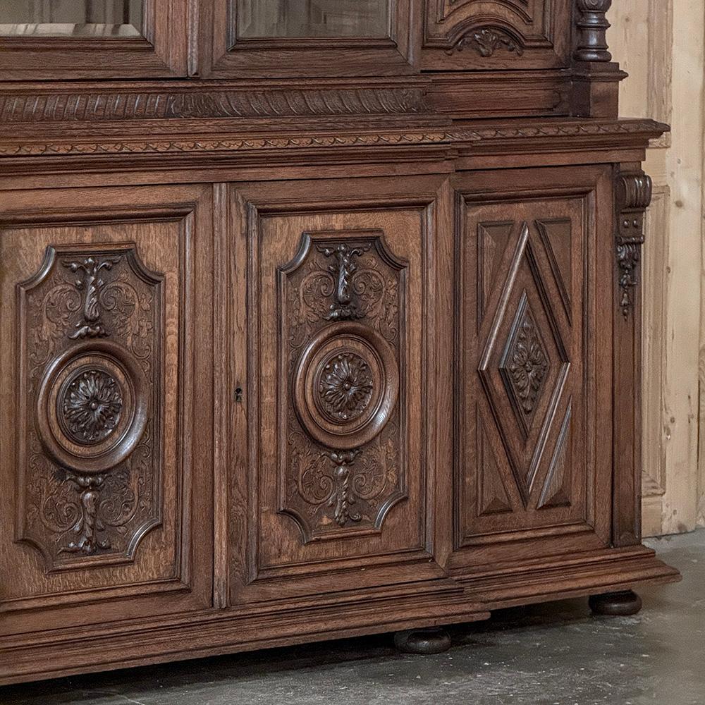 19th Century French Renaissance Grand Bookcase, ca.1870 For Sale 4