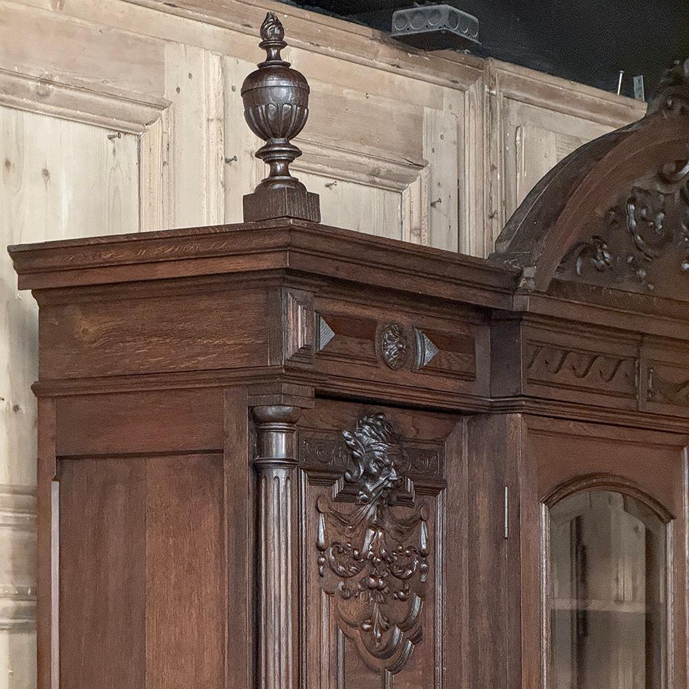 19th Century French Renaissance Grand Bookcase, ca.1870 For Sale 5