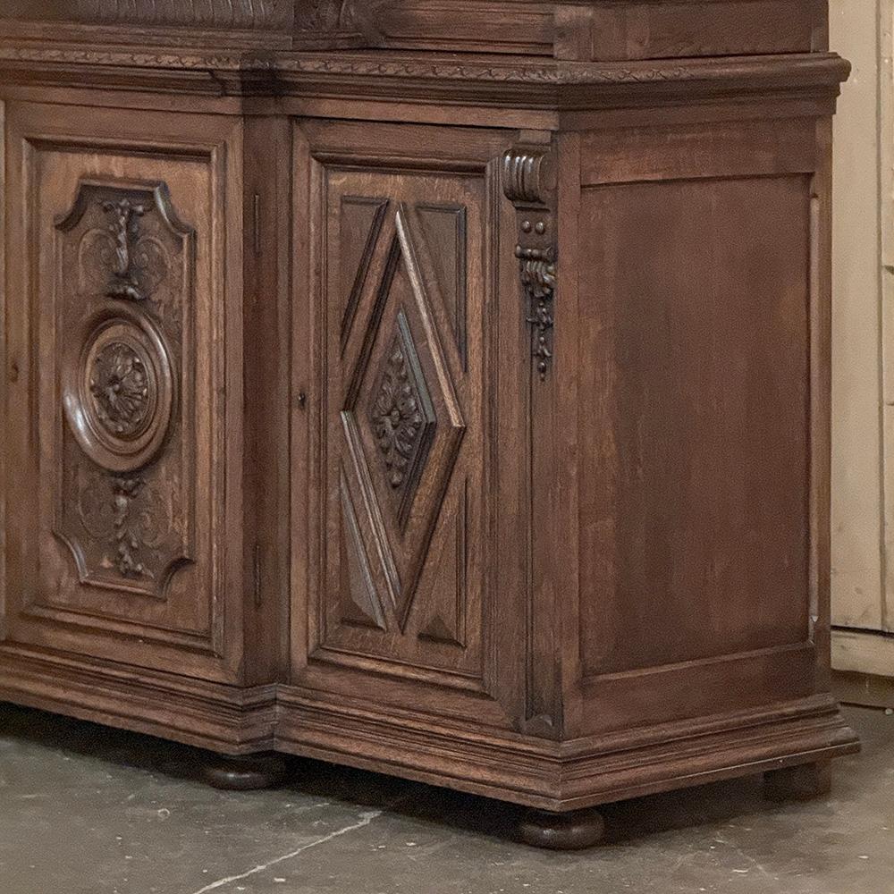 19th Century French Renaissance Grand Bookcase, ca.1870 For Sale 9
