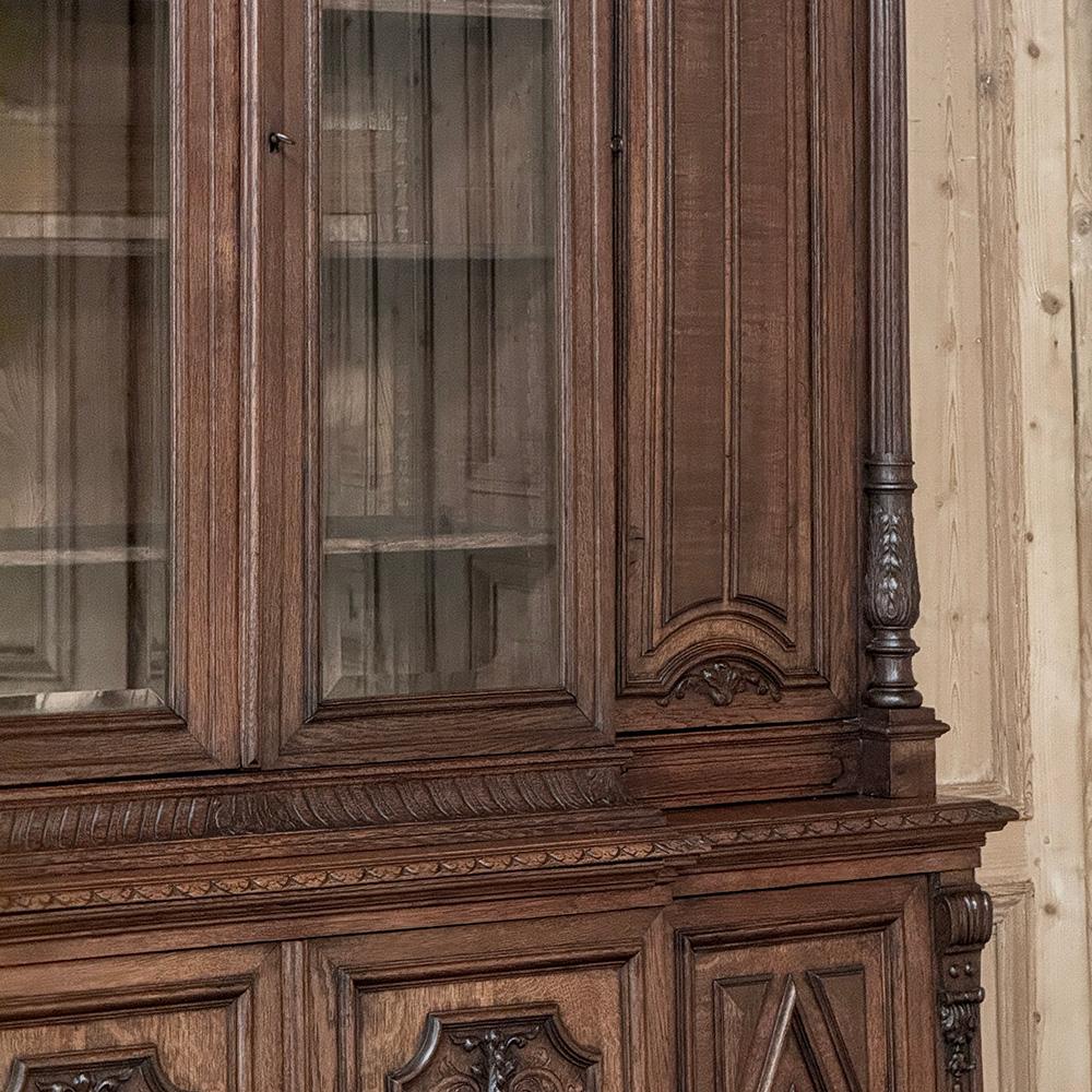 19th Century French Renaissance Grand Bookcase, ca.1870 For Sale 2