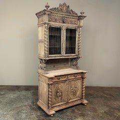 19th Century French Renaissance Hunt Buffet ~ Bücherregal