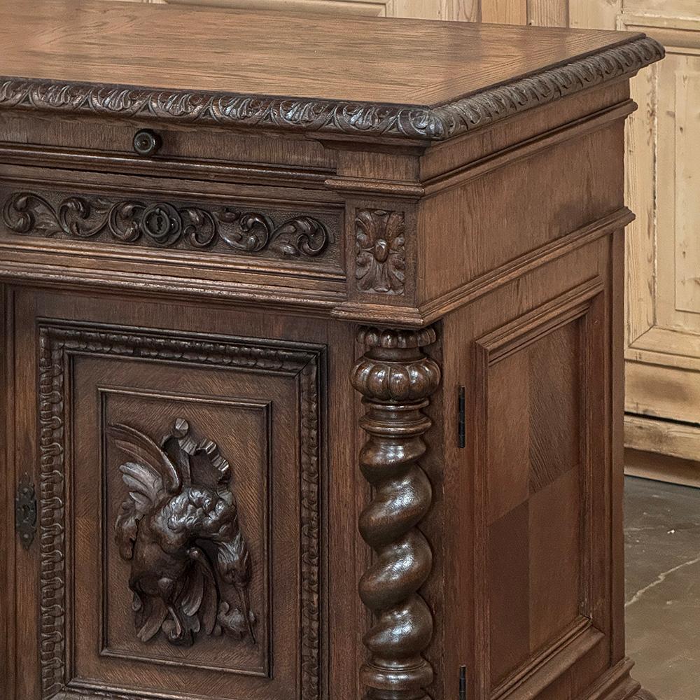 Buffet di caccia rinascimentale francese del XIX secolo ~ Credenza in vendita 2