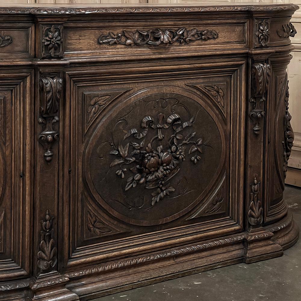Buffet di caccia rinascimentale francese del XIX secolo ~ Credenza in vendita 7
