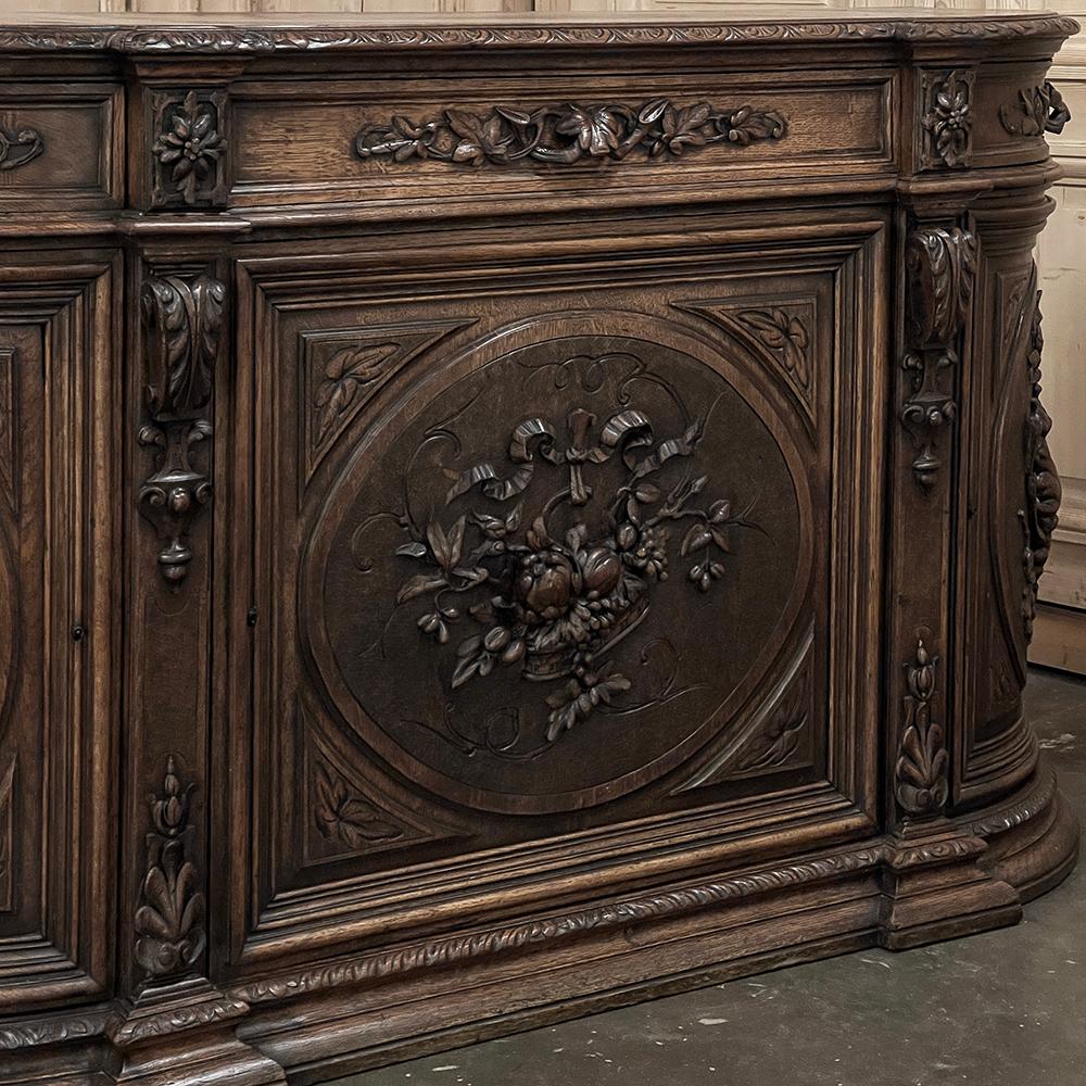 Buffet de chasse French Renaissance du 19e siècle ~ Crédence en vente 6