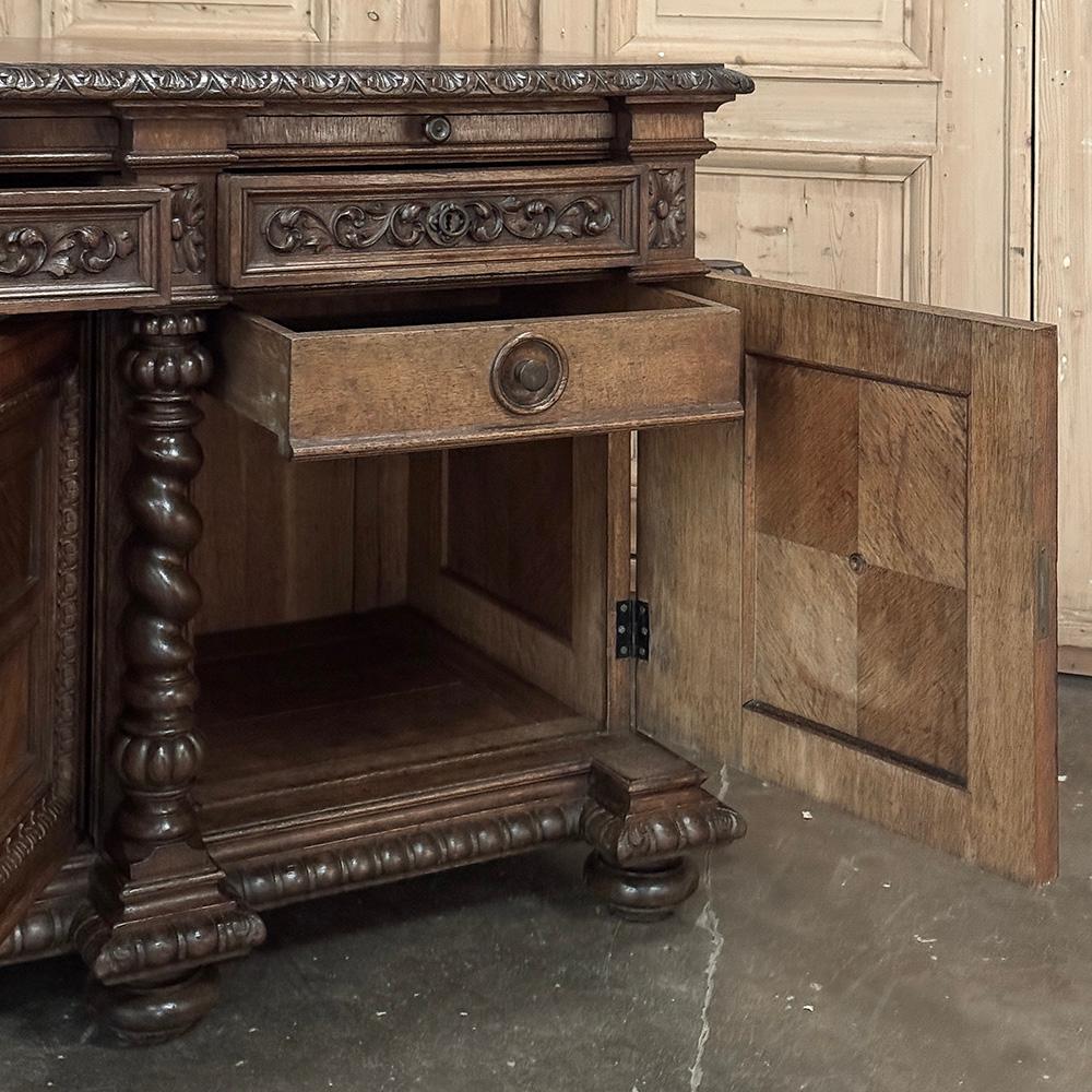 Buffet di caccia rinascimentale francese del XIX secolo ~ Credenza in vendita 7