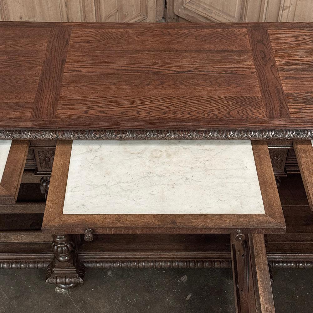 Buffet di caccia rinascimentale francese del XIX secolo ~ Credenza in vendita 9