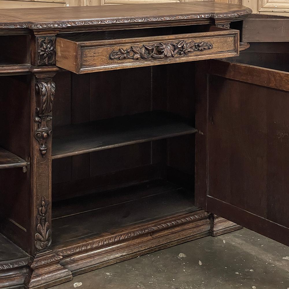 19th Century French Renaissance Hunt Buffet ~ Credenza For Sale 1